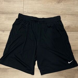 Nike Men's Dark black  Athletic Shorts size
XXLARGE